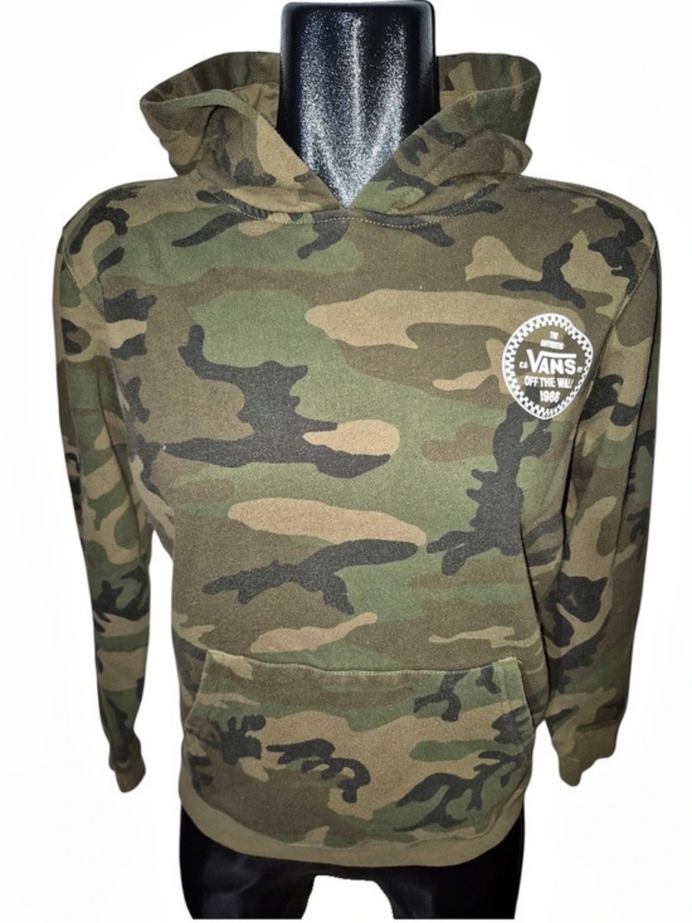 Vans Youth Classic Camo Pullover Hoodie Size Large